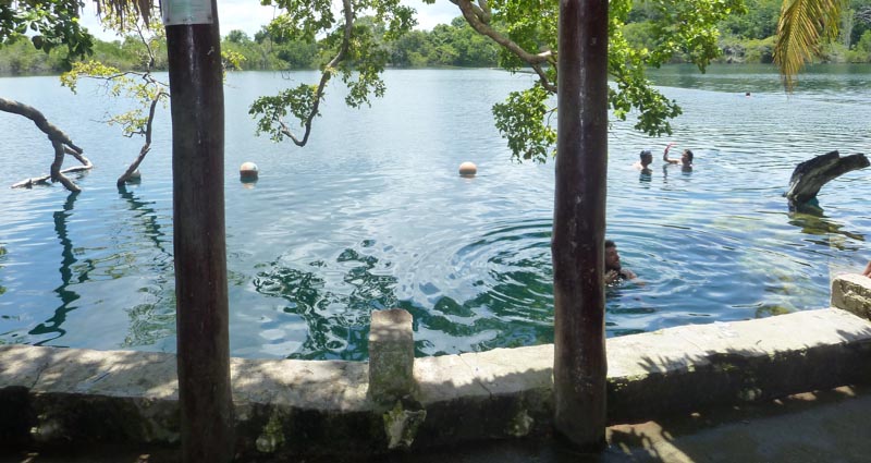 Schwimmen und Schnorcheln in der Cenote