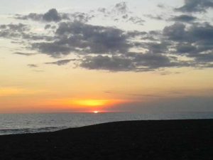 Sonnenuntergang über Monterrico