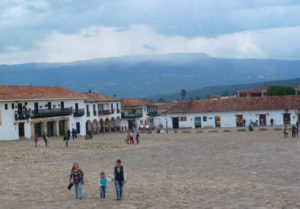 Villa de Leyva Marktplatz Kolumbien