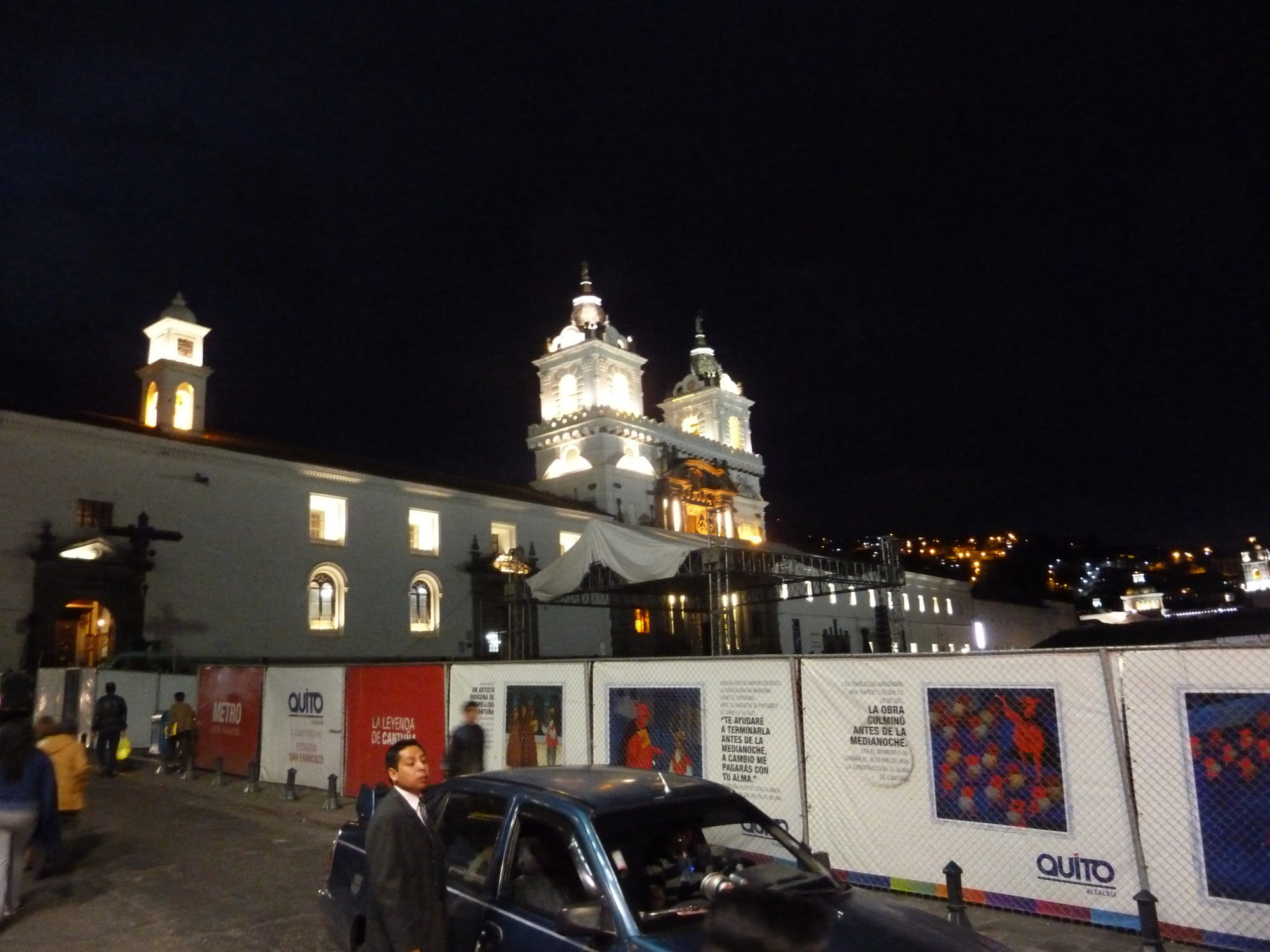 Kirche San Francisco an der Plaza San Francisco Quito