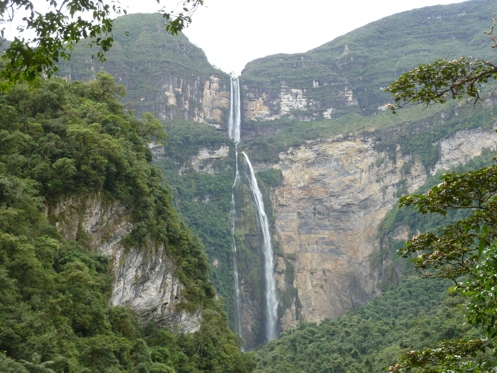 Gocta Wasserfall