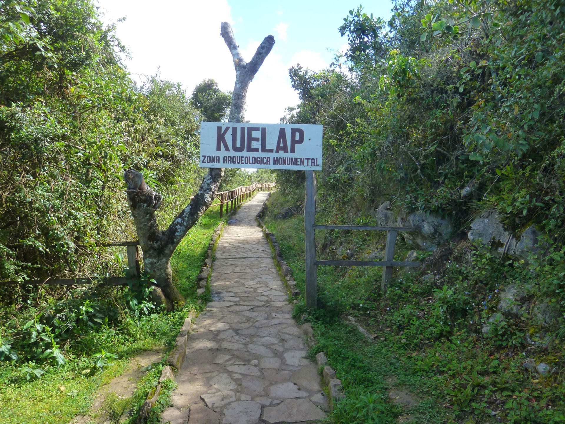 Ankunft in Kuelap