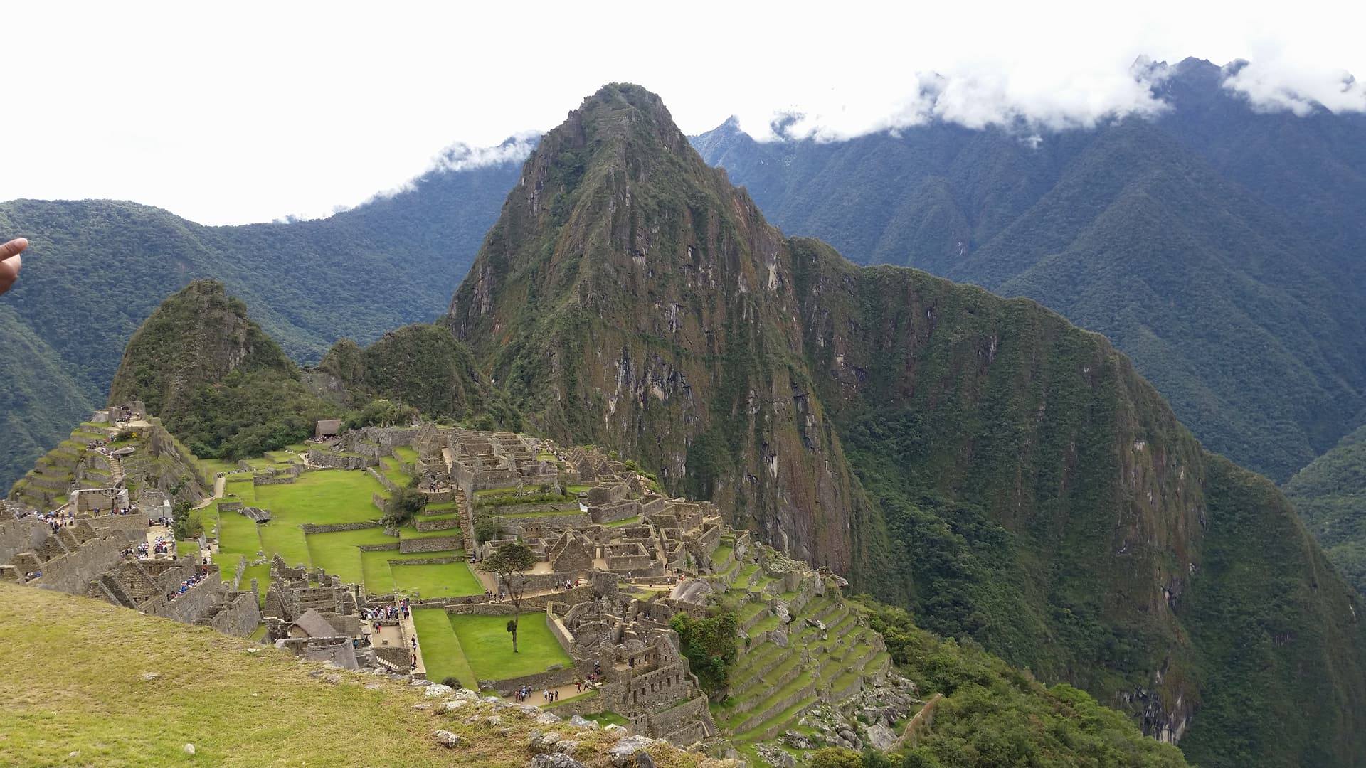 Blick auf den Wayna Picchu
