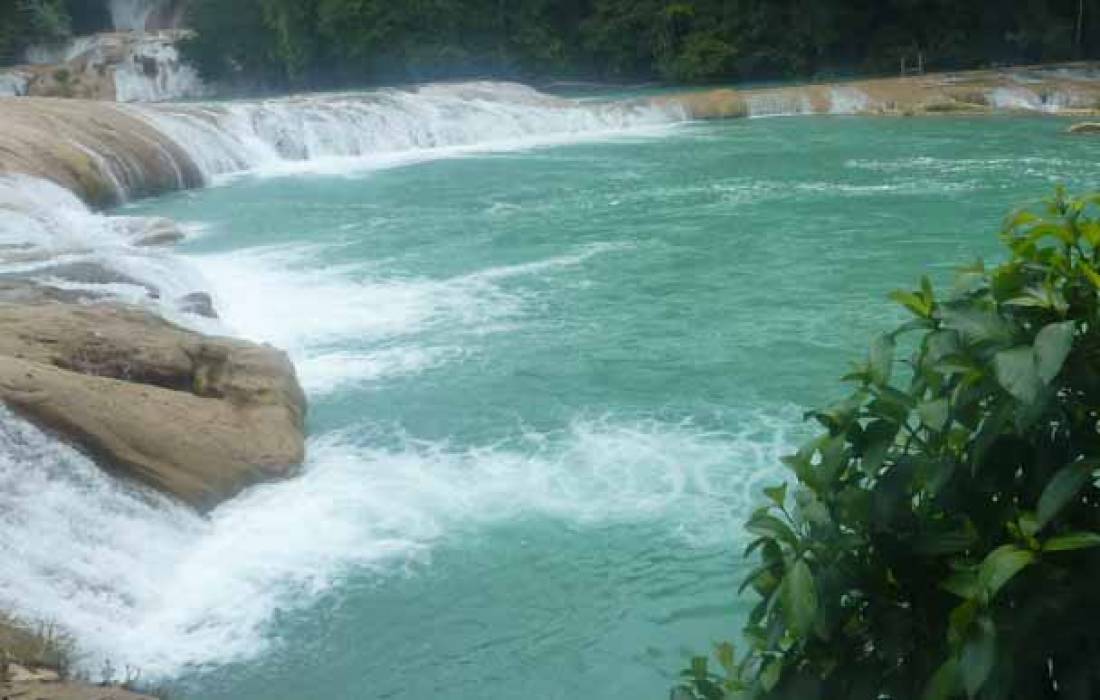 Die Wasserfälle von Agua Azul