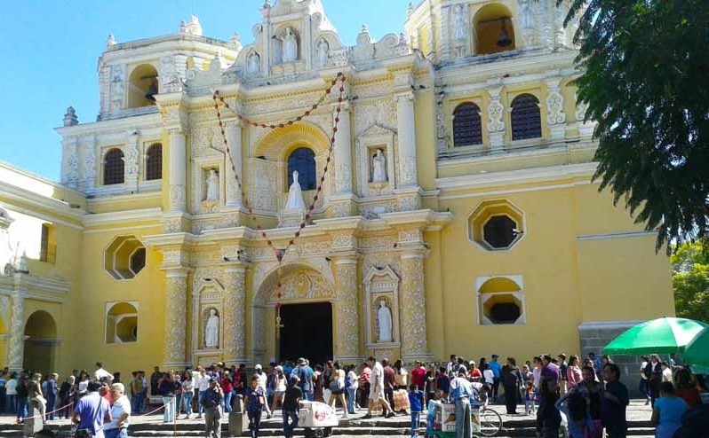 Kirche Convento de la Merced in Antigua Guatemala