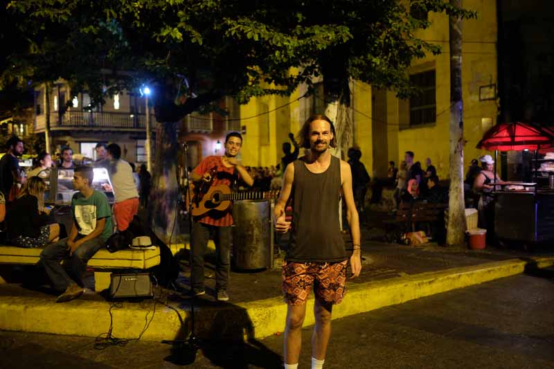 Straßenmusiker Cartagena Kolumbien alexgehtaufreisen.de