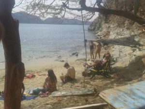 Strand Sisiguaca Taganga Kolumbien reiseblog südamerika