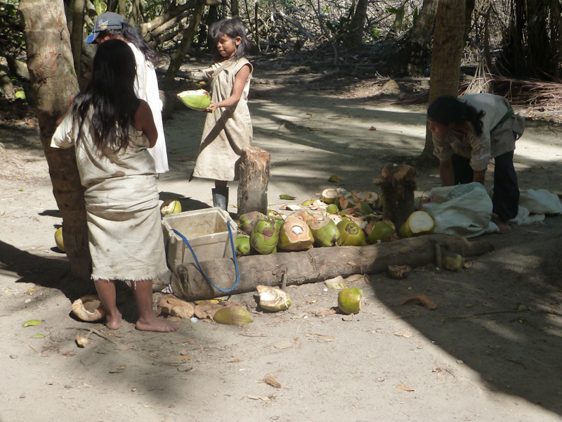 Indios im Tayrona-Park reiseblog südamerika