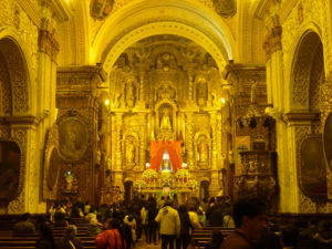 Kirche San Francisco Quito Südamerika Reiseblog