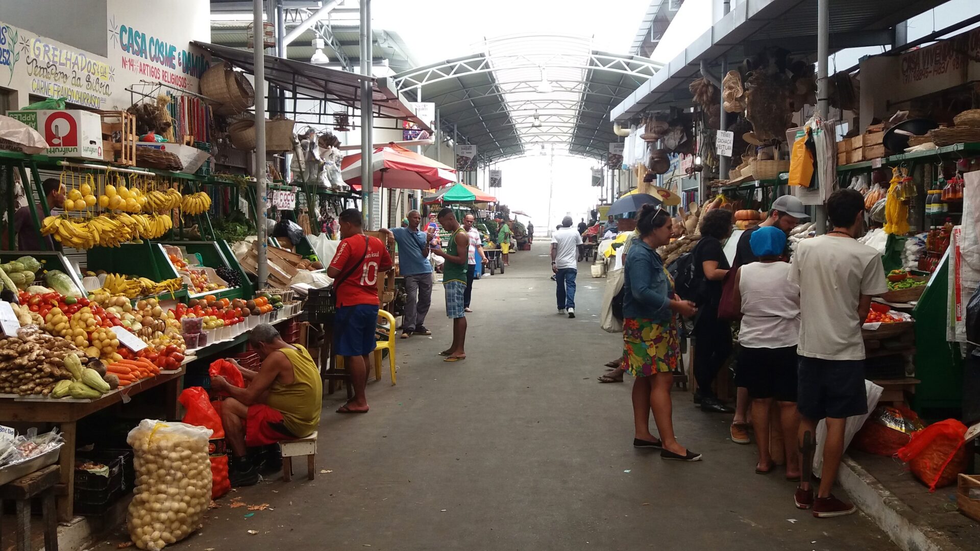 Markt São Joaquim in Salvador de Bahia